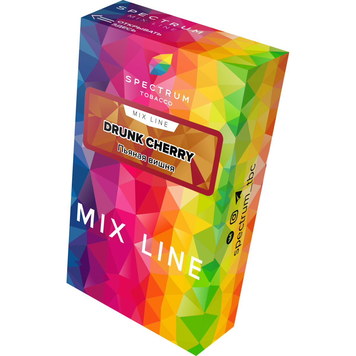 Табак Spectrum Mix Line Drunk Cherry 40 грамм
