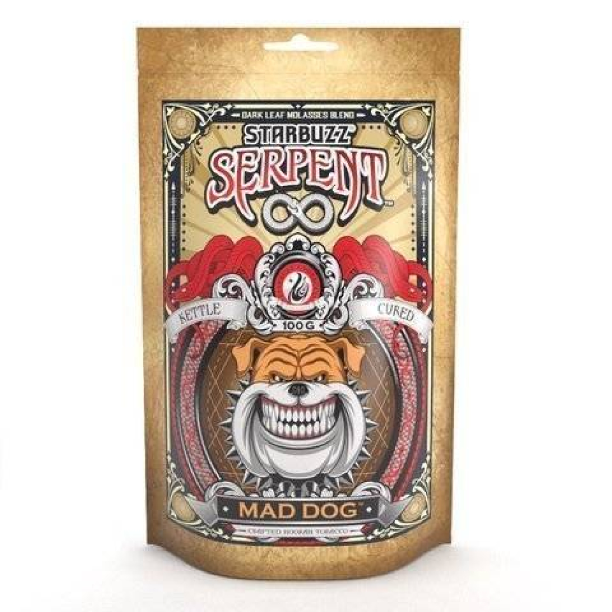 Табак Starbuzz Serpent Mad Dog 100 грамм