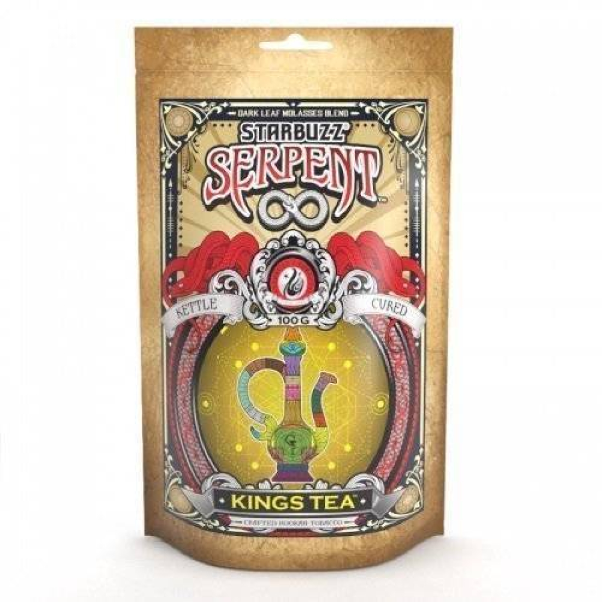 Табак Starbuzz Serpent Kings Tea 100 грамм