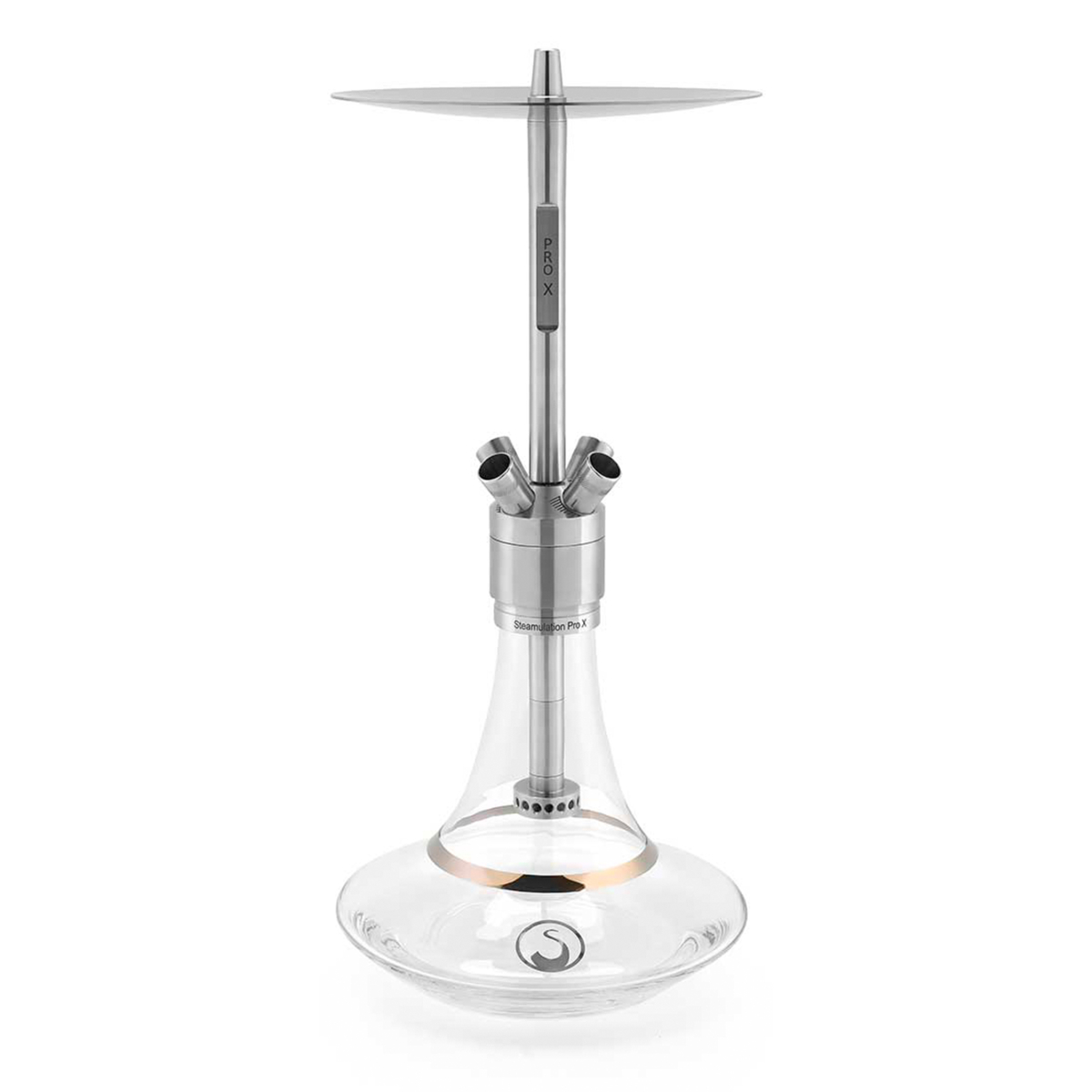 Кальян Steamulation Classic Pro X (серебристый, 52 см)