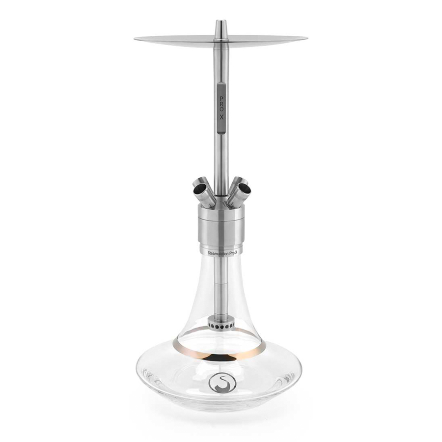 Кальян Steamulation Classic Pro X (серебристый, 52 см)