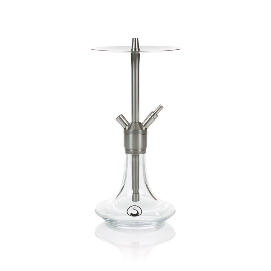 Кальян Steamulation Prime Crystal (серебристый, 45 см)