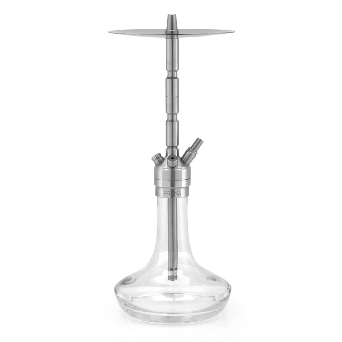 Кальян Steamulation Prisma (серебристый, 45 см)