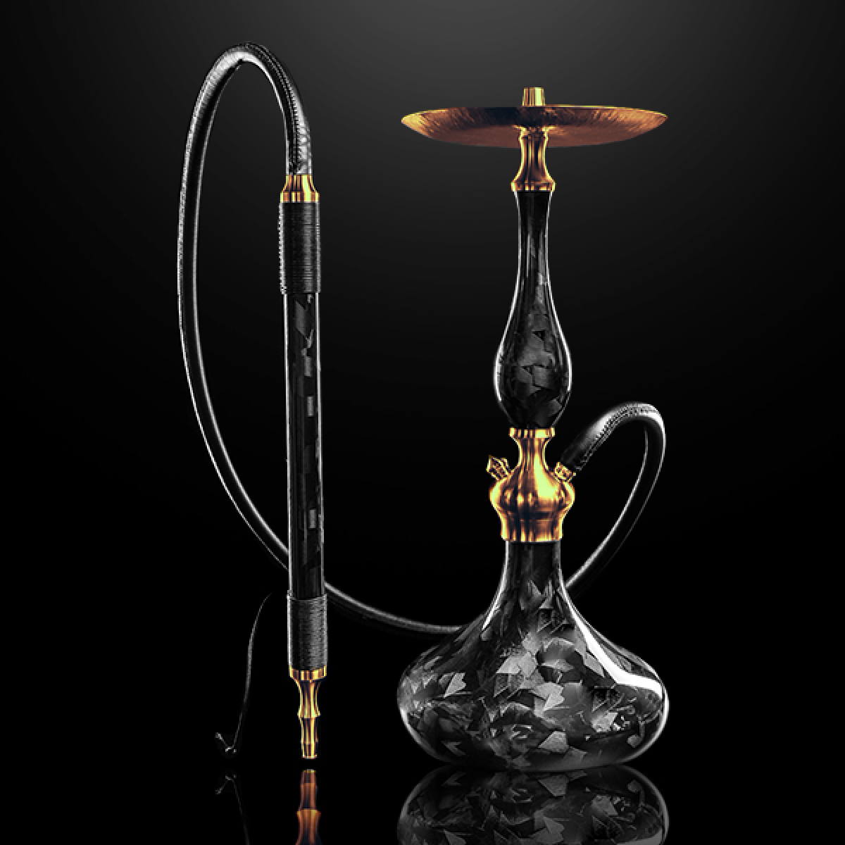 Кальян Solomon Hookah Gold