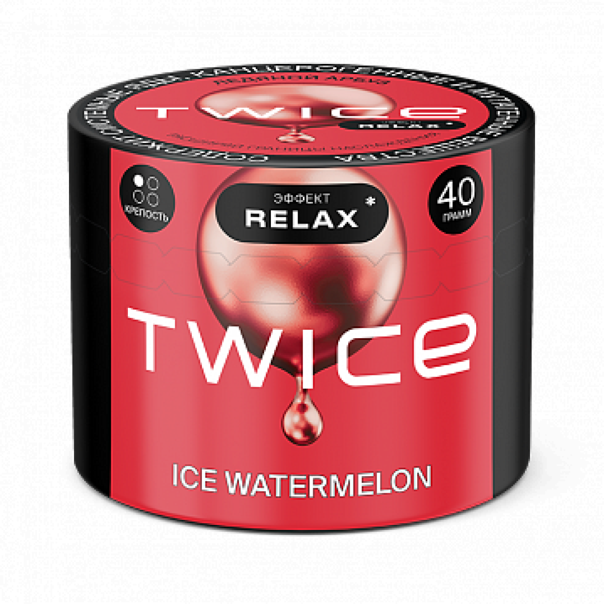 Табак TWICE Ice Watermelon (Ледяной арбуз) 40 гр
