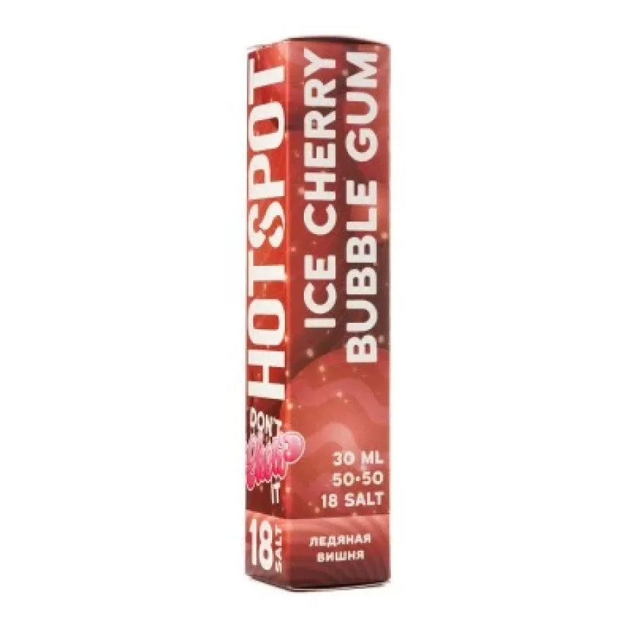 Жидкость HOTSPOT Chow Ice Cherry Bubble Gum 30 мл