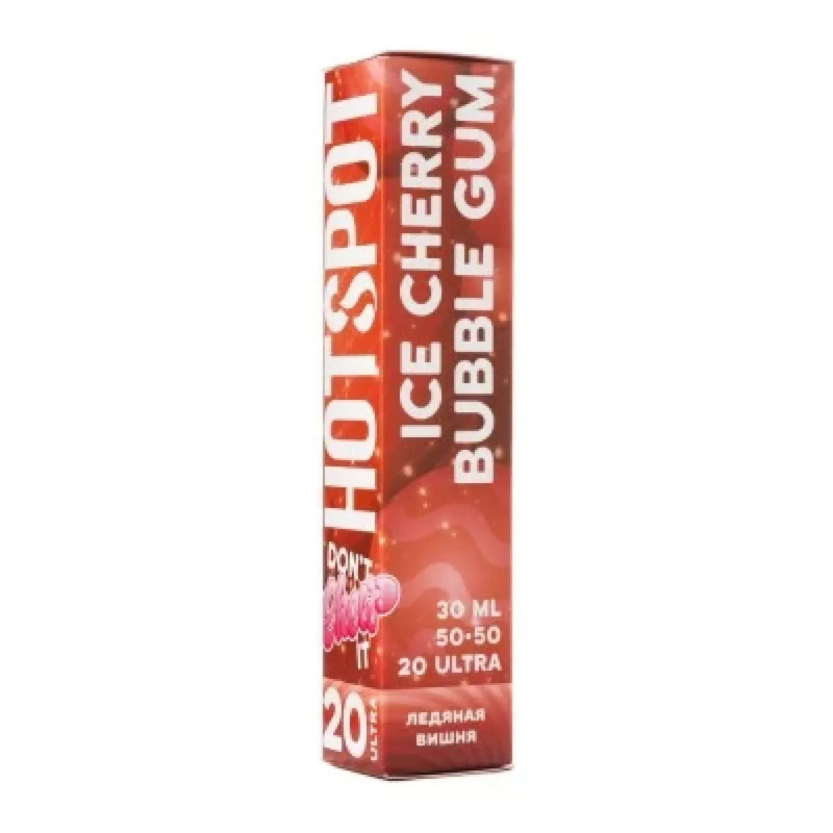 Жидкость HOTSPOT Chow Ultra Ice Cherry Bubble Gum 30 мл