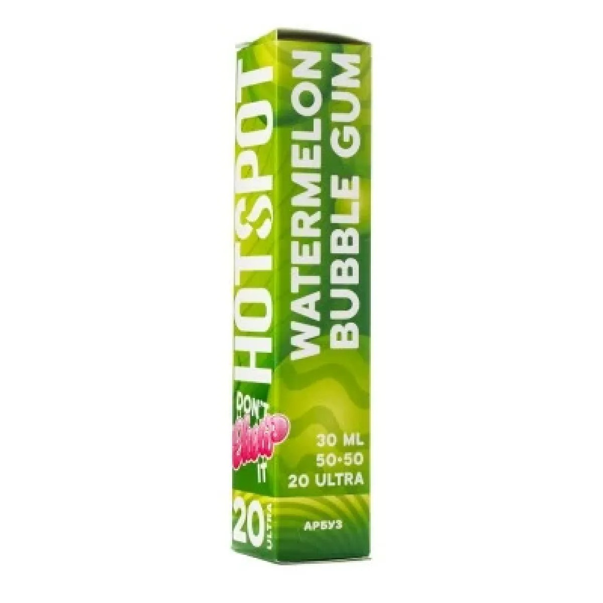 Жидкость HOTSPOT Chow Ultra Watermelon Bubble Gum 30 мл