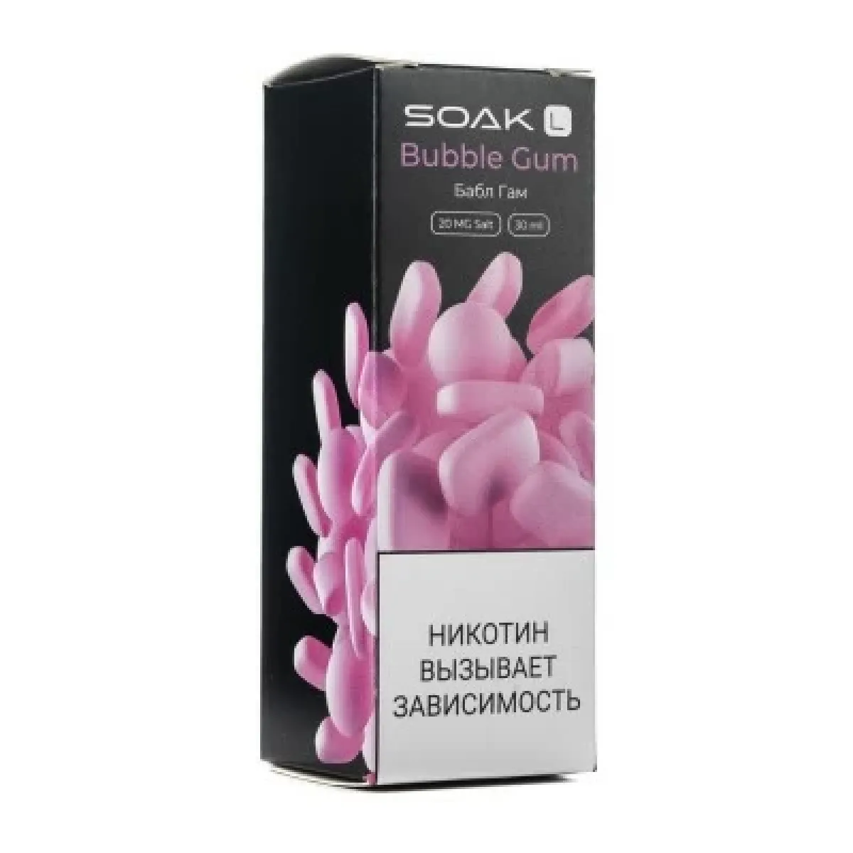 Жидкость SOAK L Bubble Gum 30 мл
