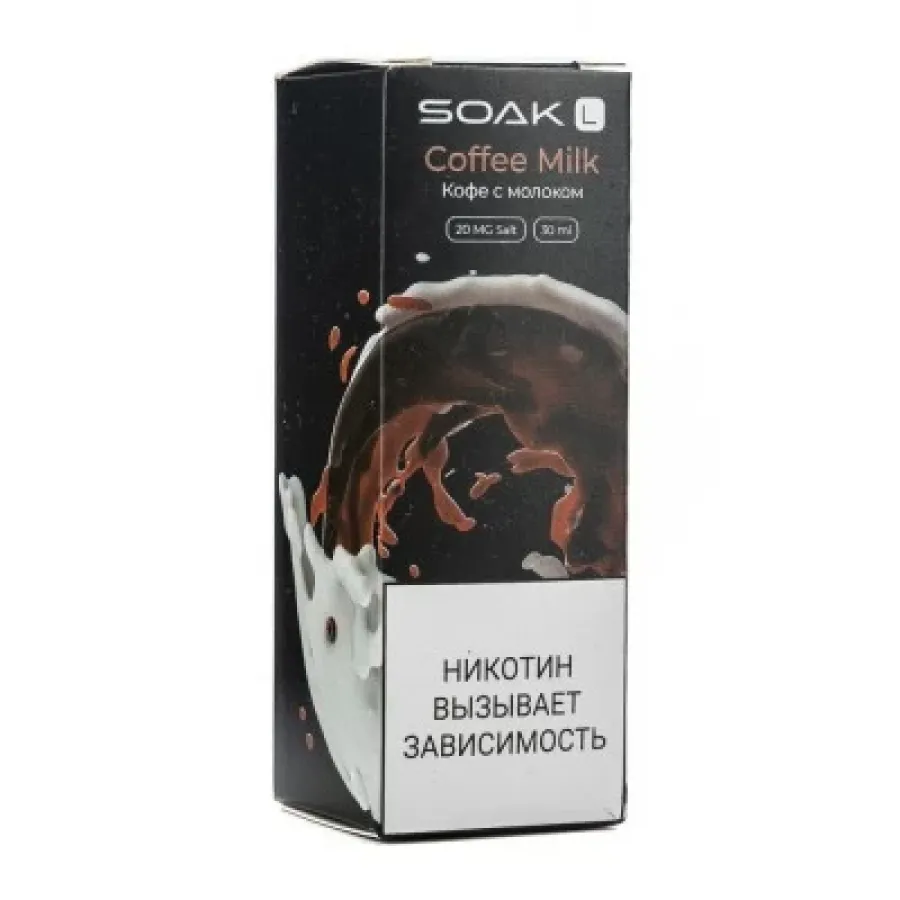 Жидкость SOAK L Coffe Milk 30 мл