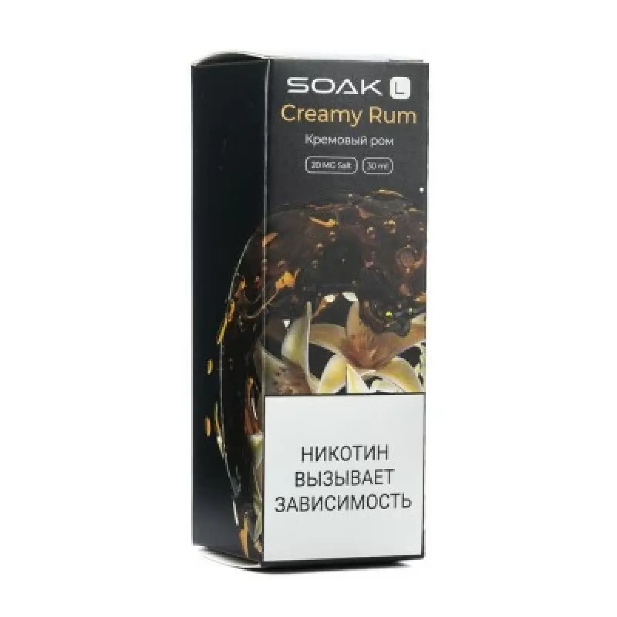 Жидкость SOAK L Creamy Rum 30 мл