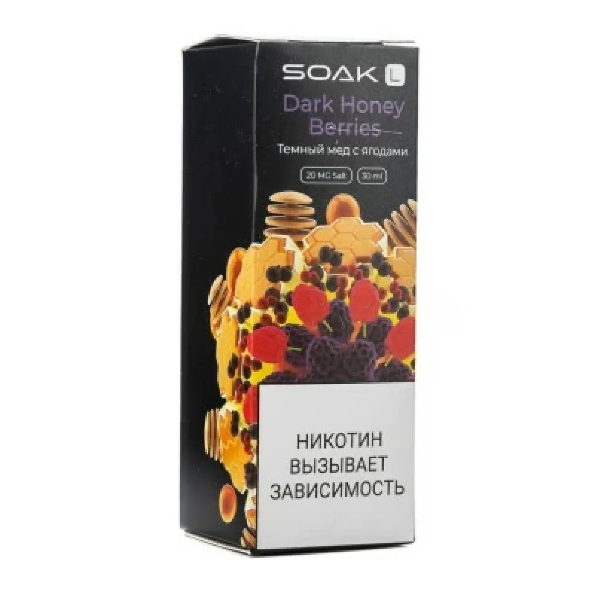 Жидкость SOAK L Dark Honey Berries 30 мл