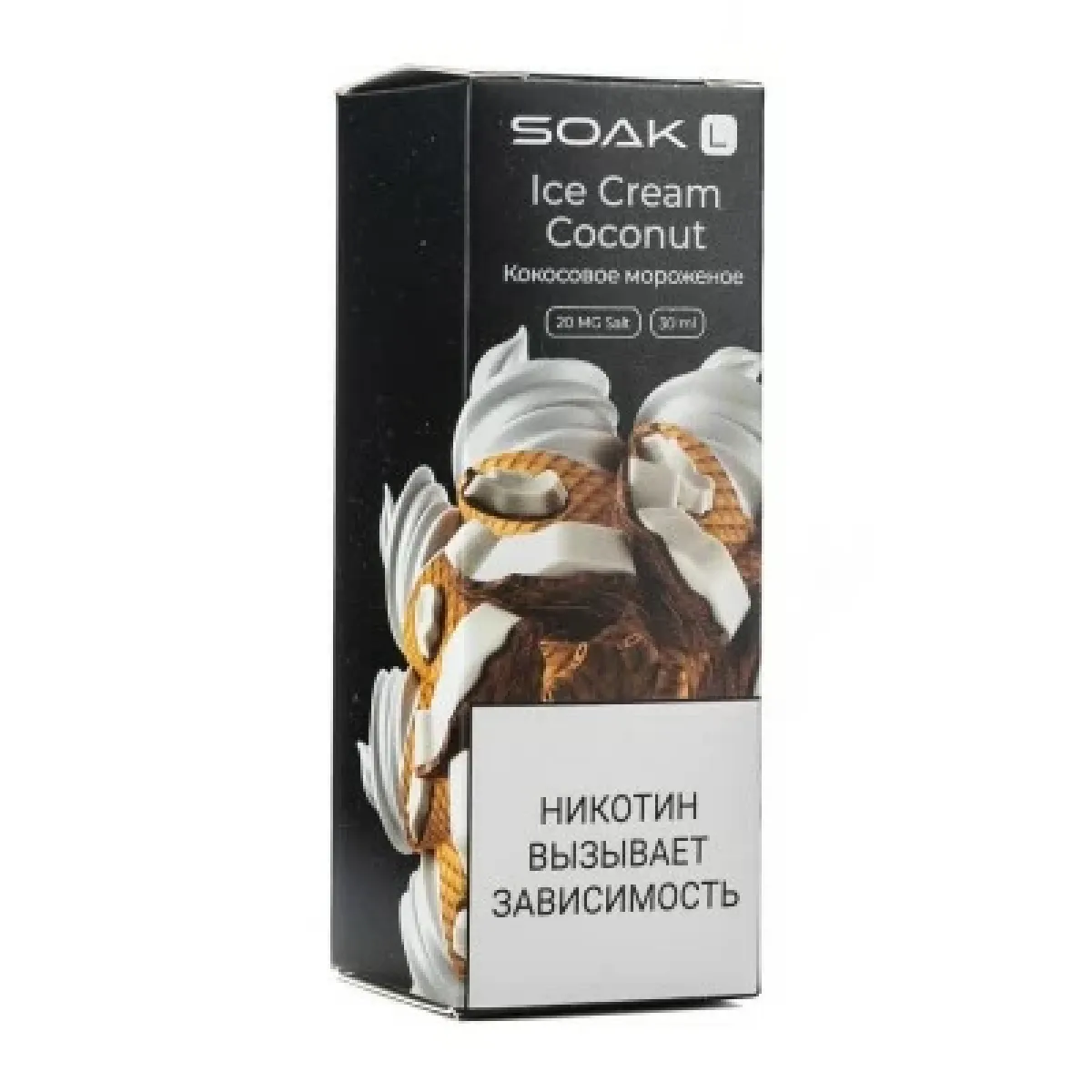 Жидкость SOAK L Ice Cream Coconut 30 мл