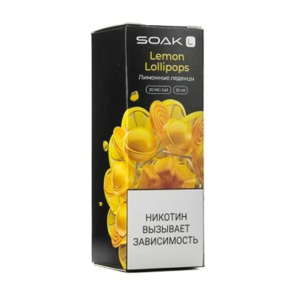 Жидкость SOAK L Lemon Lollipops 30 мл