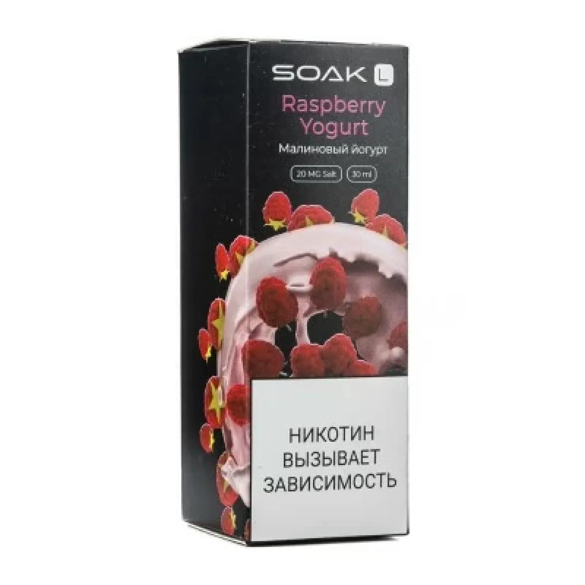 Жидкость SOAK L Raspberry Yogurt 30 мл
