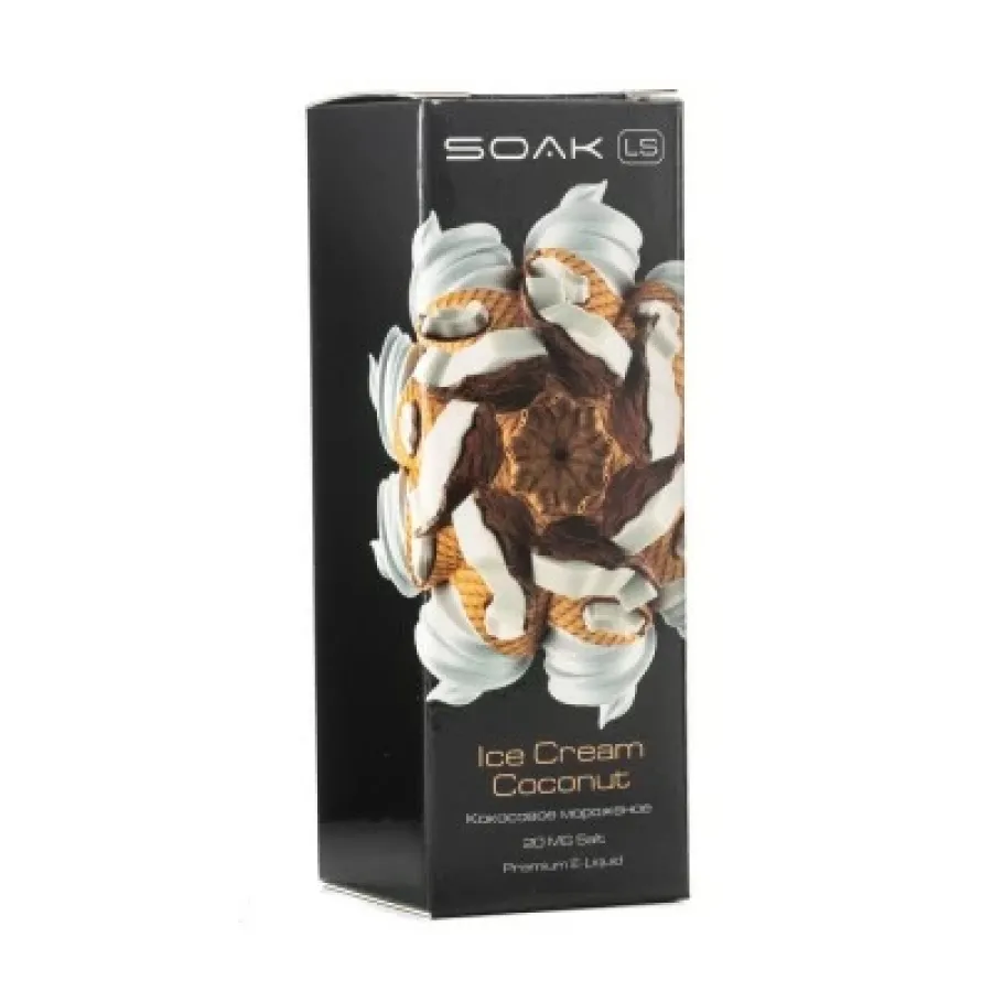 Жидкость SOAK LS Ice Cream Coconut 30 мл