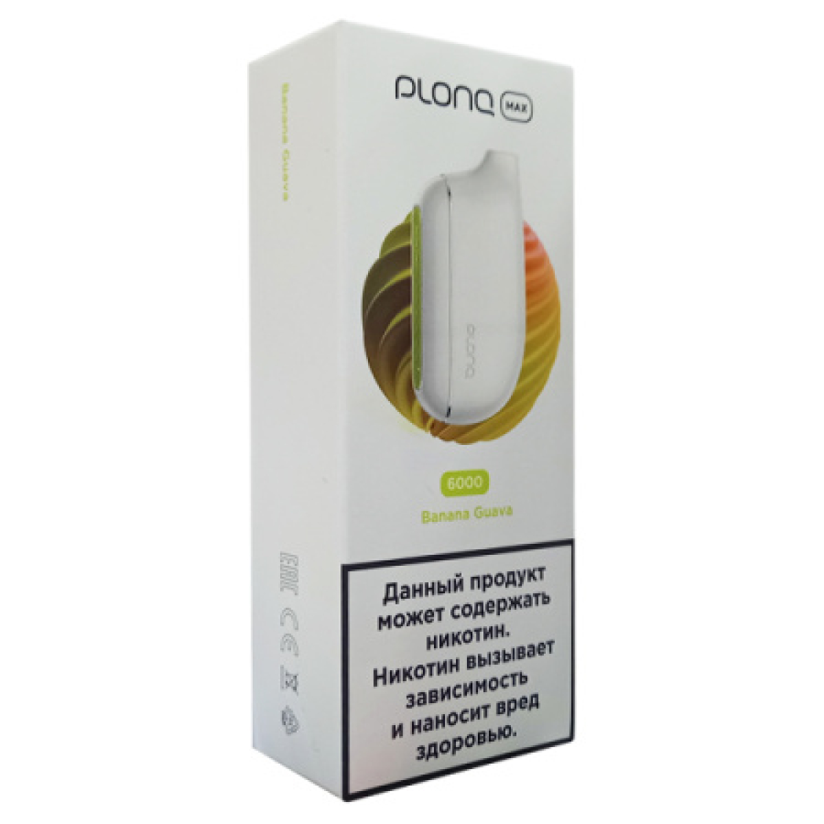 Plonq Max Banana Guava 6000 тяг
