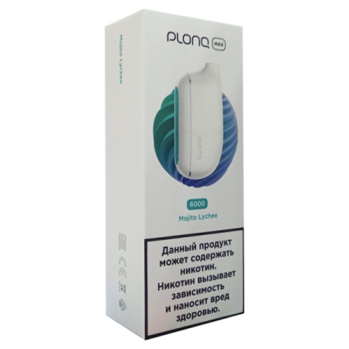 Plonq Max Mojito Lychee 6000 тяг