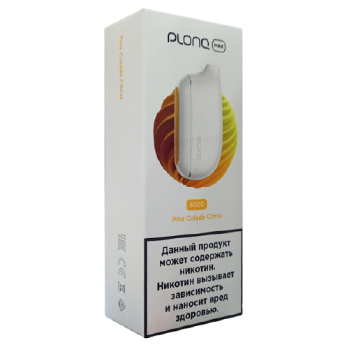 Plonq Max Pina Colada Citrus 6000 тяг