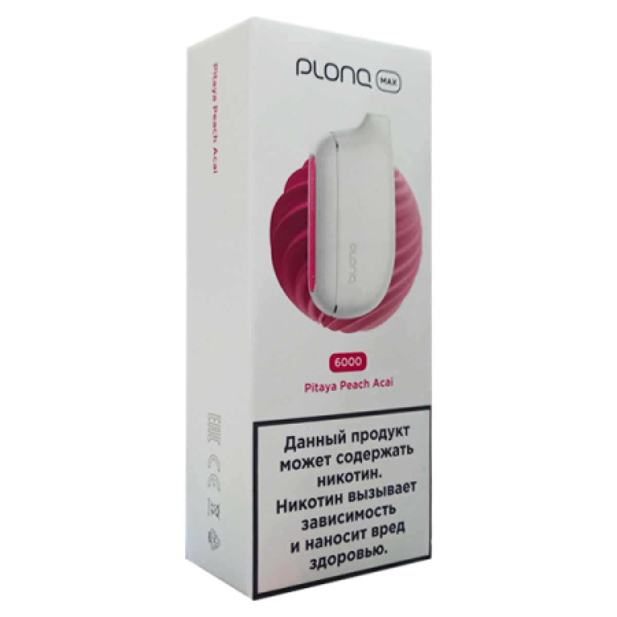 Plonq Max Pitaya Peach Acai 6000 тяг
