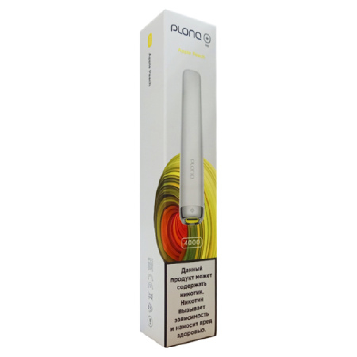 Plonq Plus Pro Apple Peach 4000 тяг