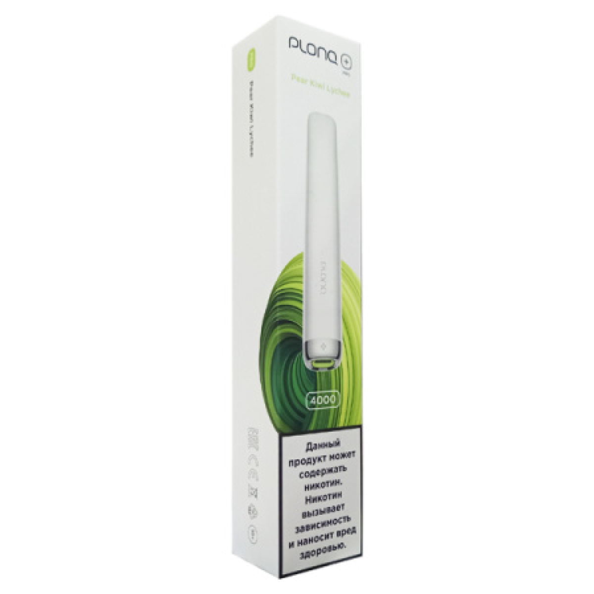 Plonq Plus Pro Kiwi Lychee 4000 тяг
