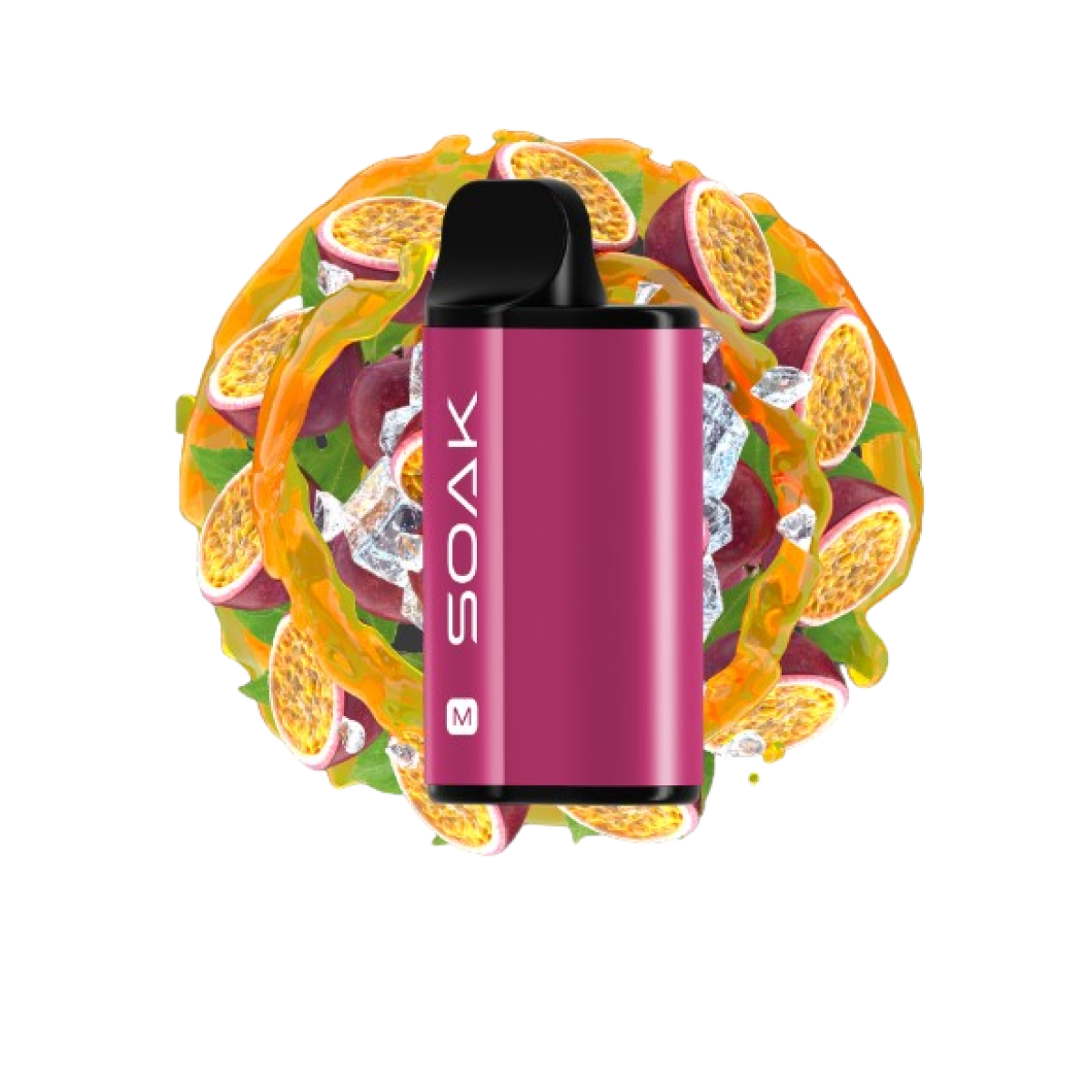 Soak M Fresh Passion Fruit, 4000 тяг