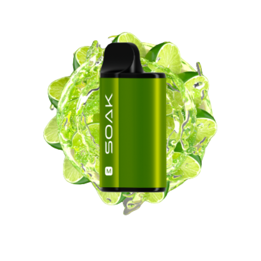 Soak M Lime Soda, 4000 тяг