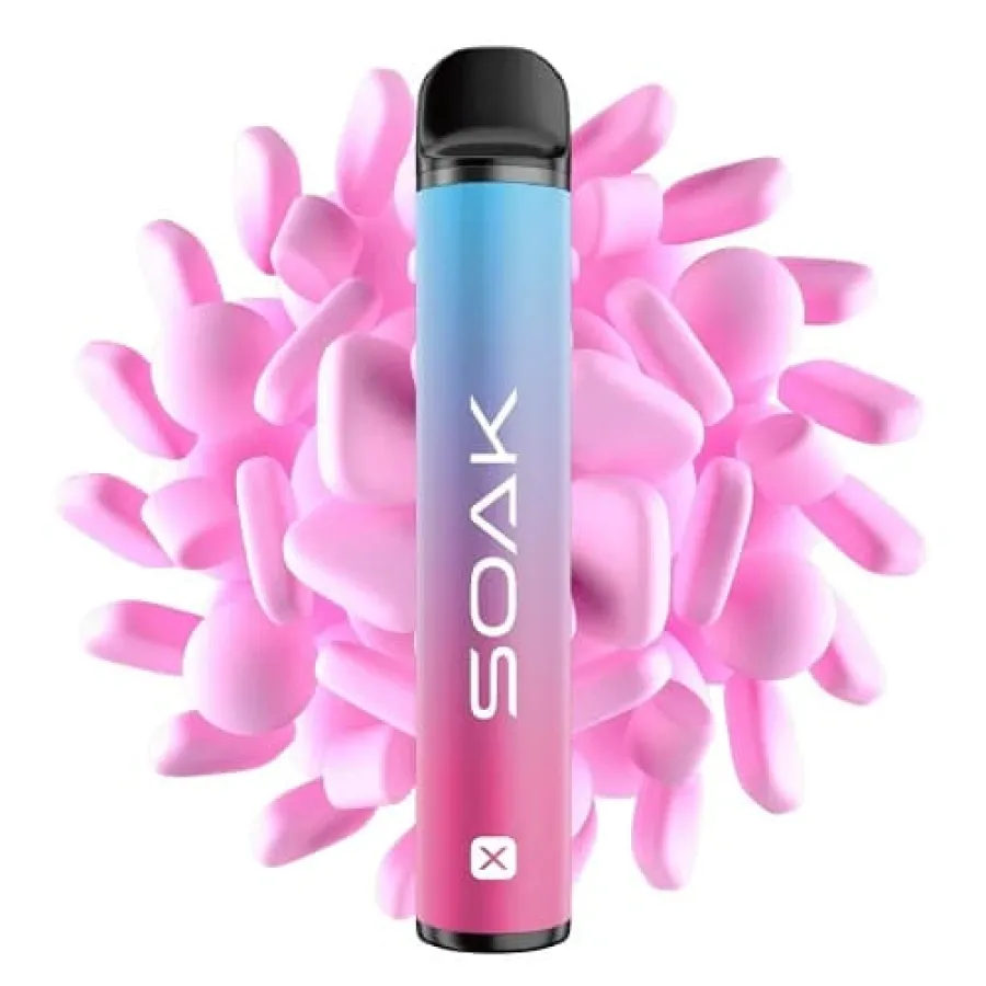 Soak X Bubble Gum, 1500 тяг