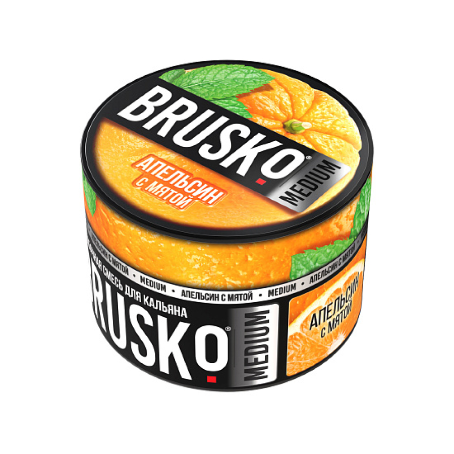 Смесь Brusko Апельсин с мятой 50 гр