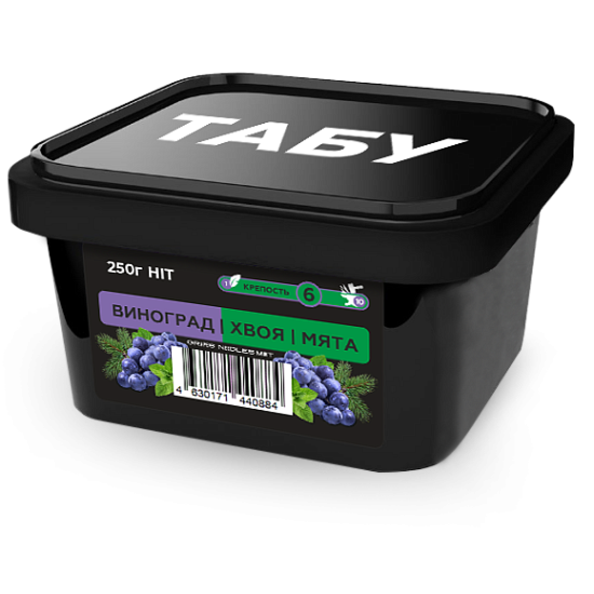 Смесь Tabu Hit Strong GRAPE NEEDLES MINT 250 гр