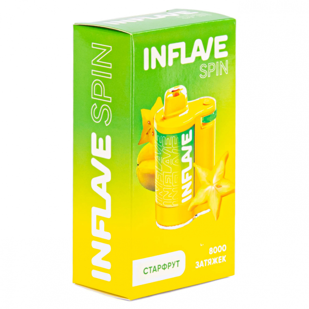INFLAVE SPIN Старфрут (8000 затяжек)