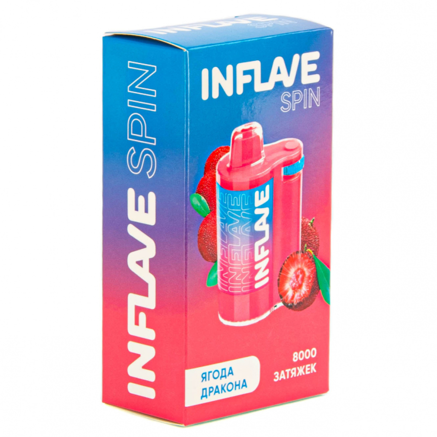 INFLAVE SPIN Ягода Дракона (8000 затяжек)