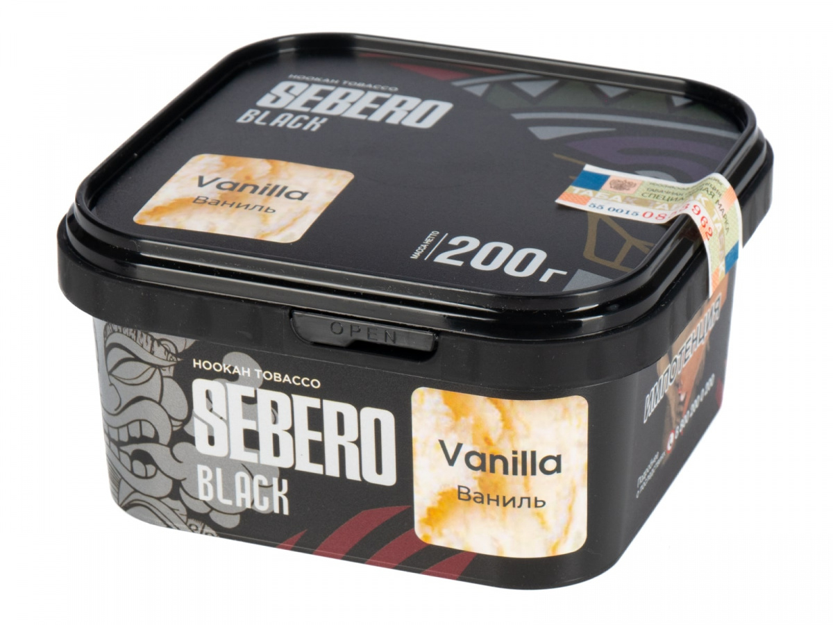 Табак Sebero Black Vanilla  200 грамм