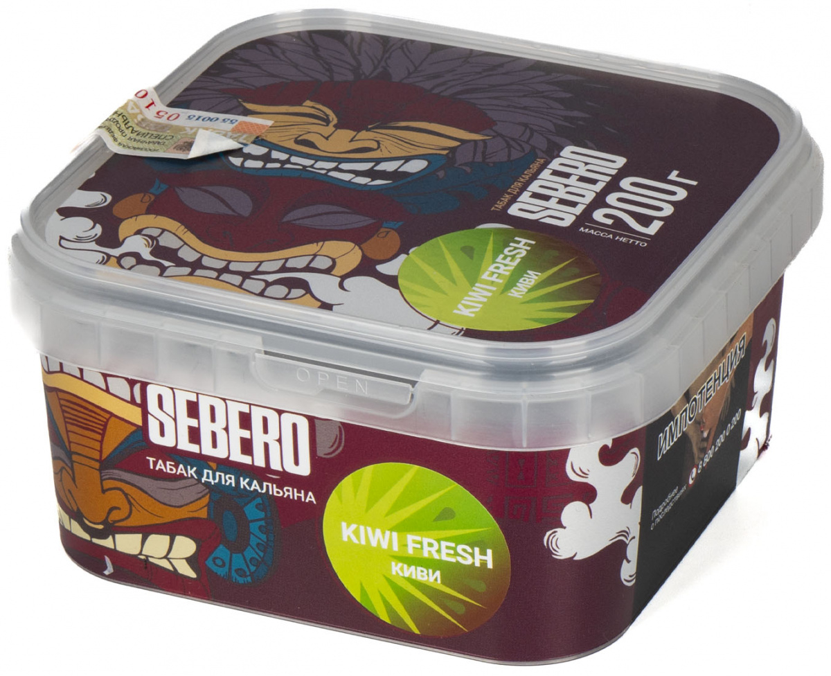 Табак Sebero Kiwi Fresh  200 грамм