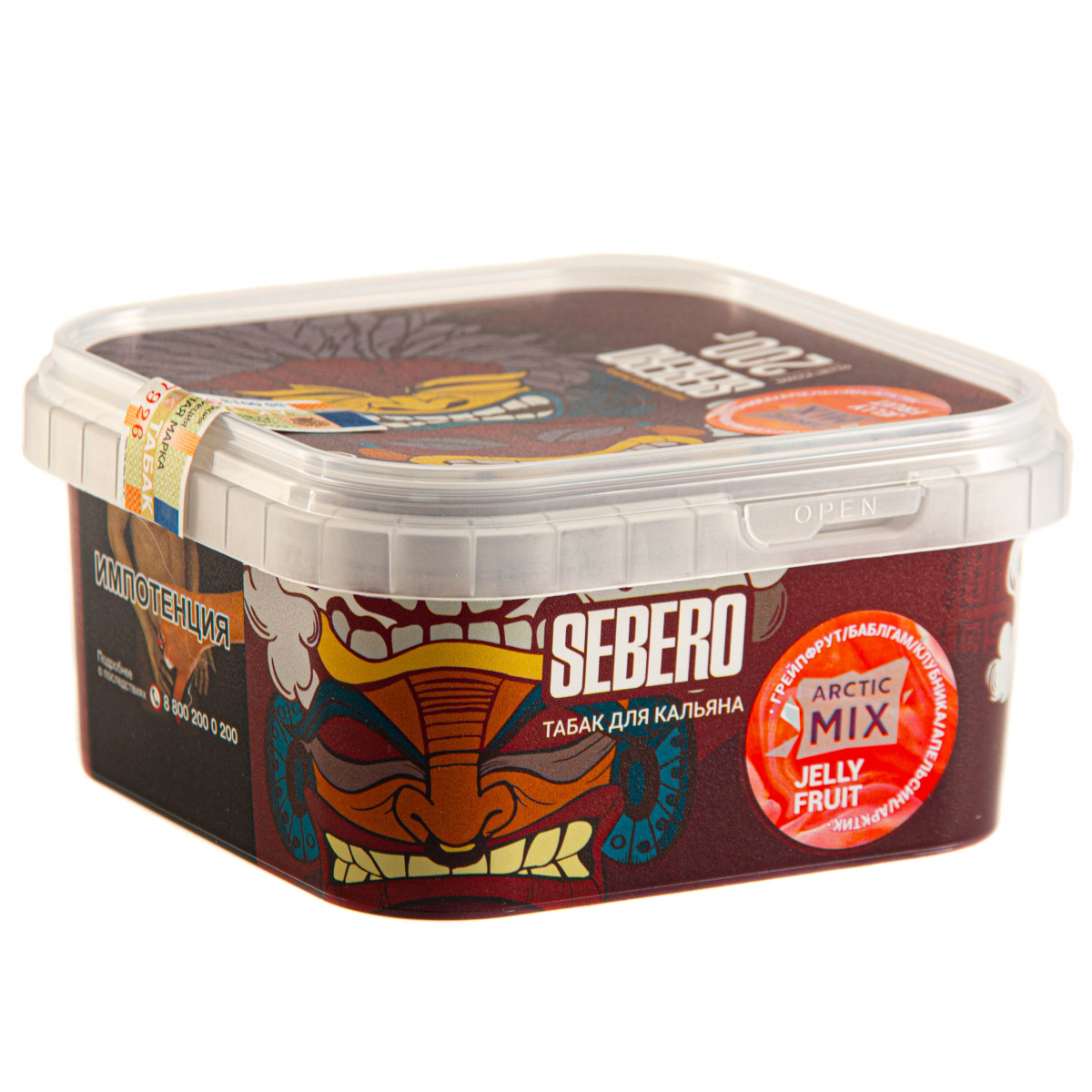 Табак Sebero Arctic Mix Jelly fruit  200 грамм