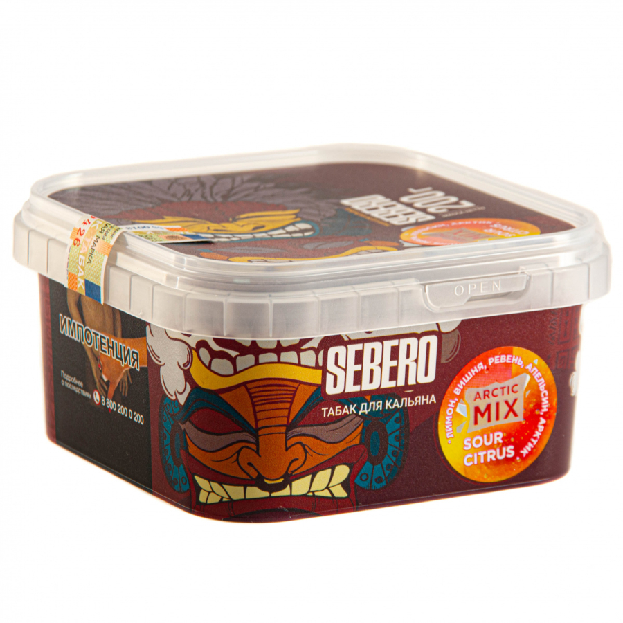 Табак Sebero Arctic Mix Sour citrus  200 грамм