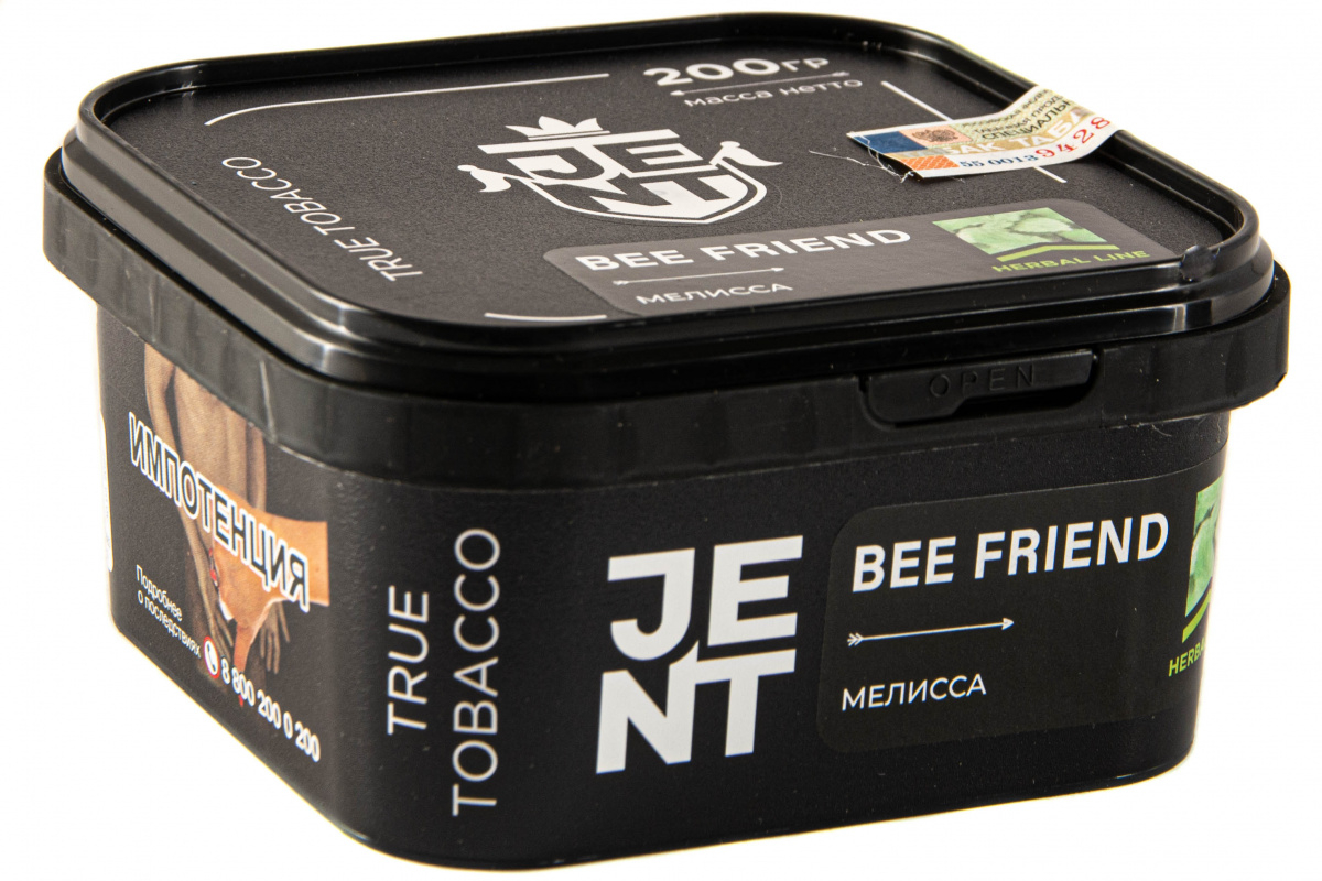 Табак JENT Bee Friend (Мелисса)  200 грамм
