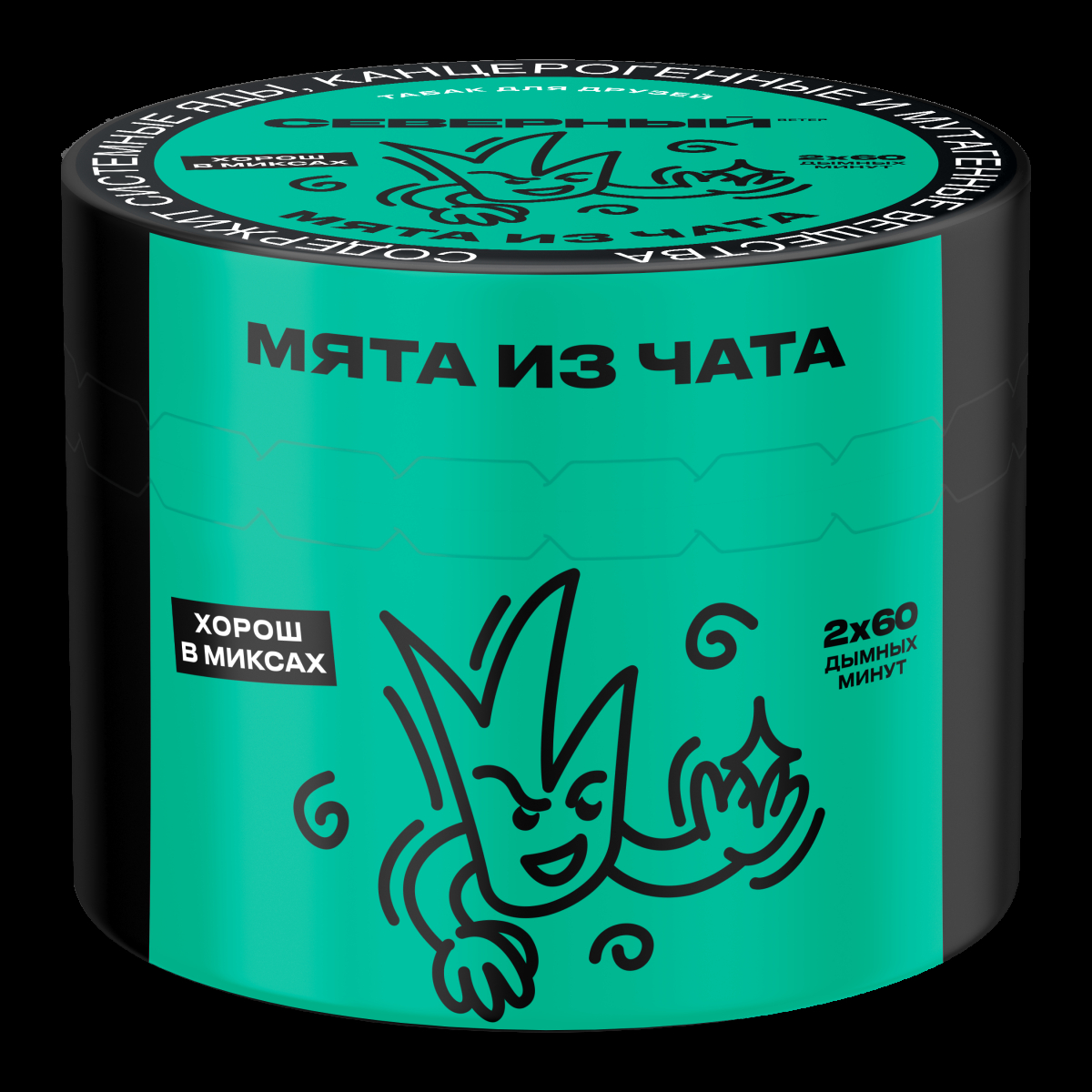 Табак Северный Мята из чата  40 грамм