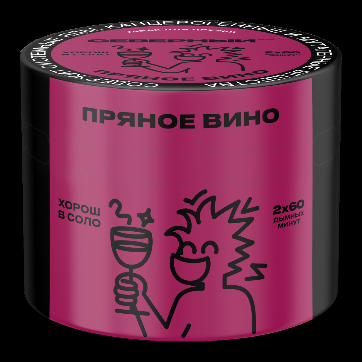 Табак Северный Пряное вино  40 грамм