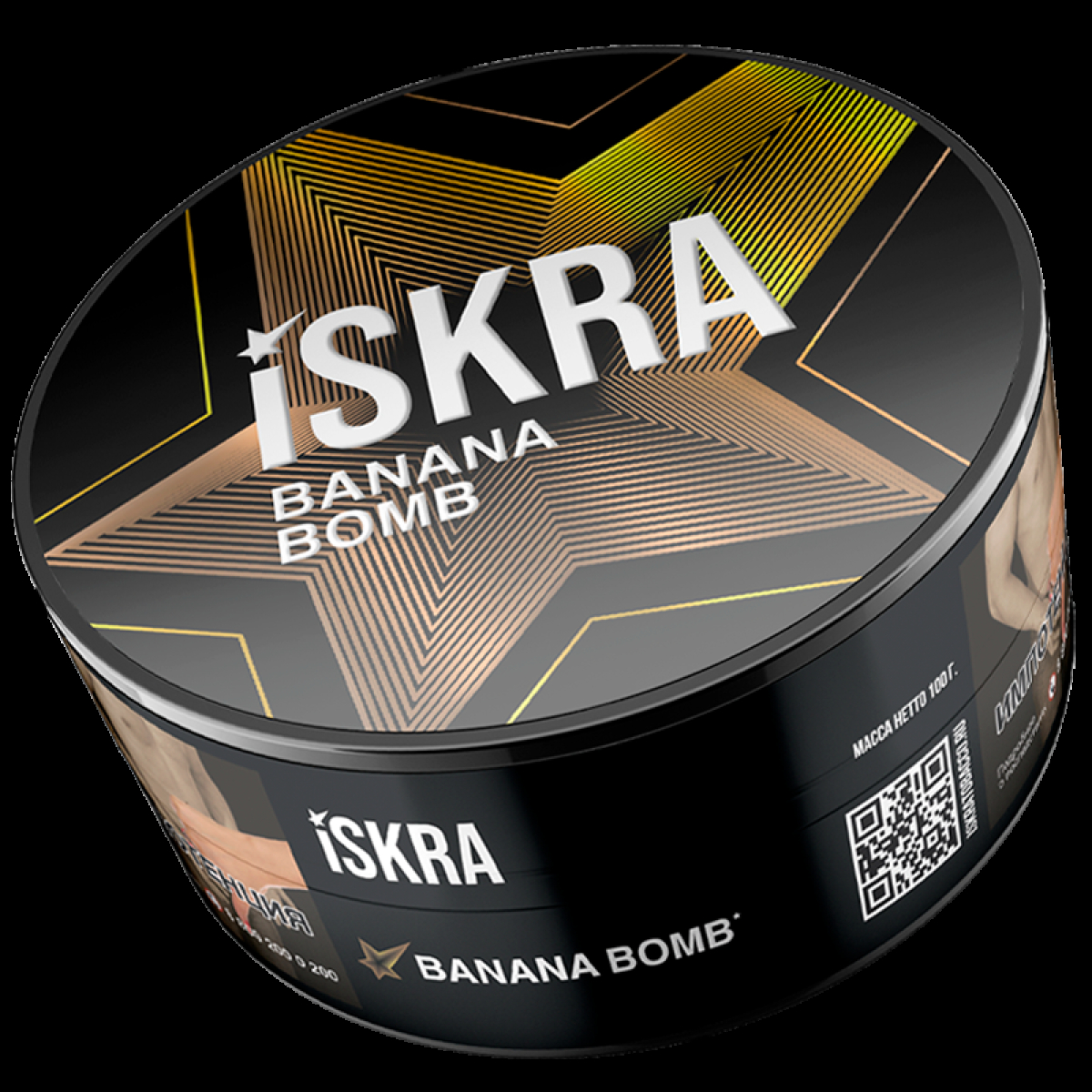 Табак ISKRA Вanana Bomb  100 грамм