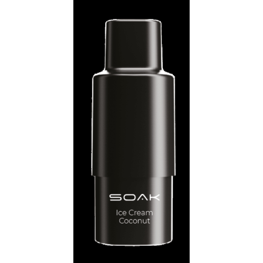 Картридж SOAK Q Кокосовое мороженое (1500 затяжек)