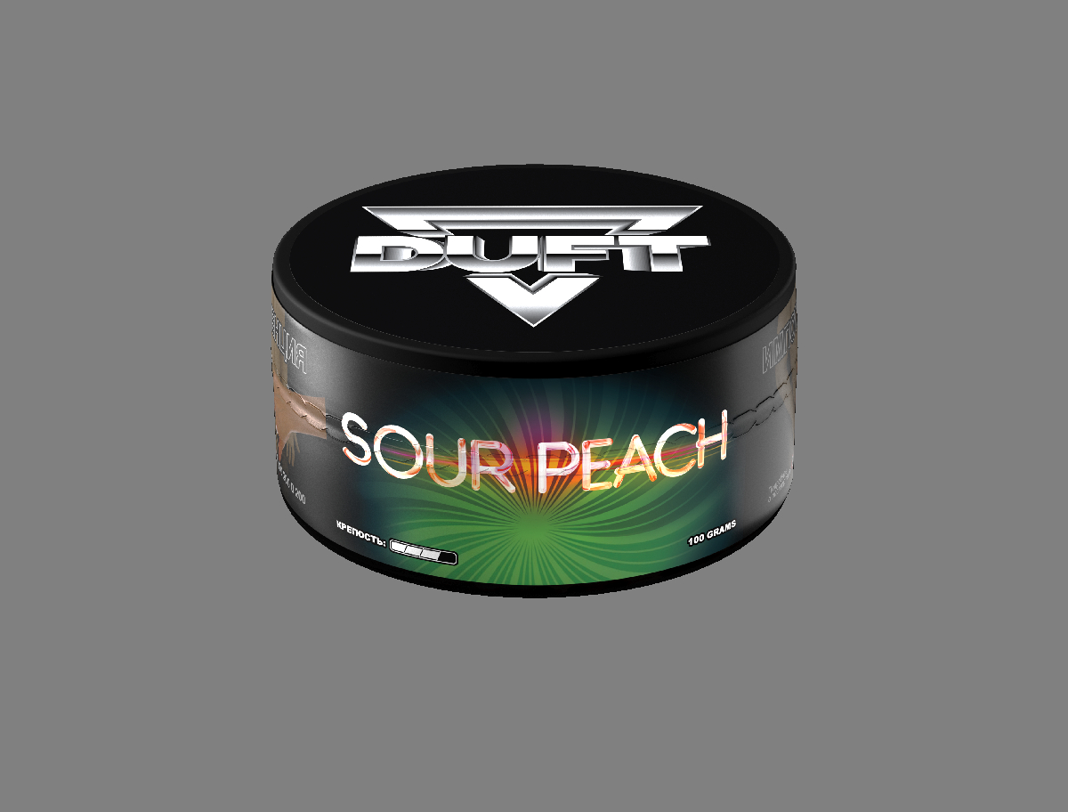 Табак Duft Sour peach  80 грамм