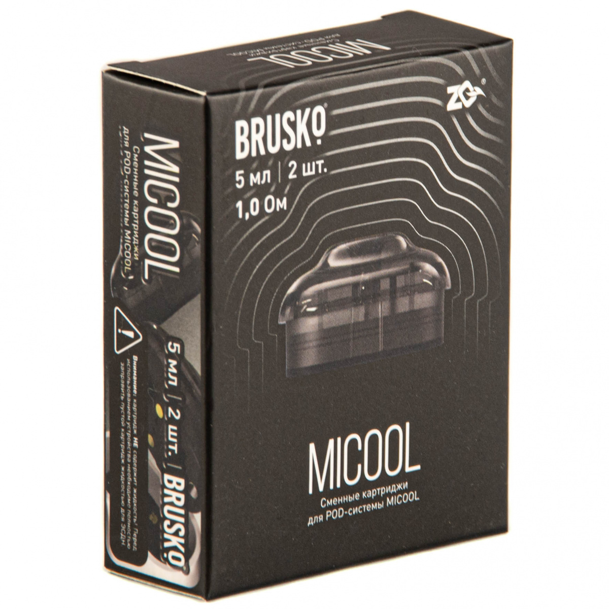 Картридж Brusko Zq Micool 5мл (2шт.) 1.0
