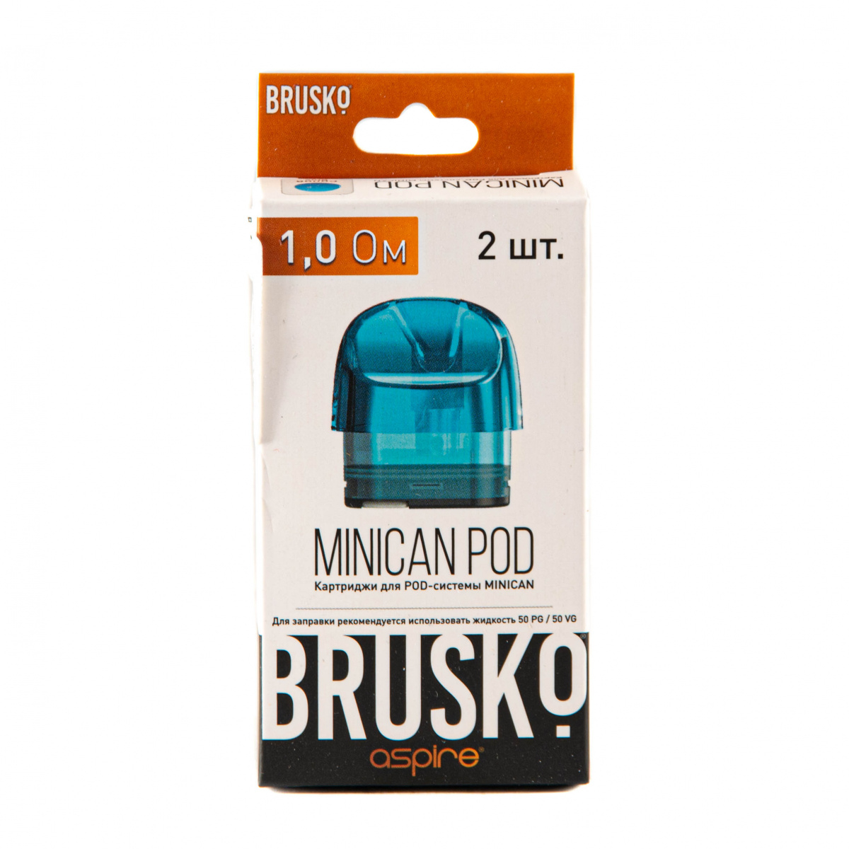 Картридж Brusko Minican синий (2шт.) 1,0