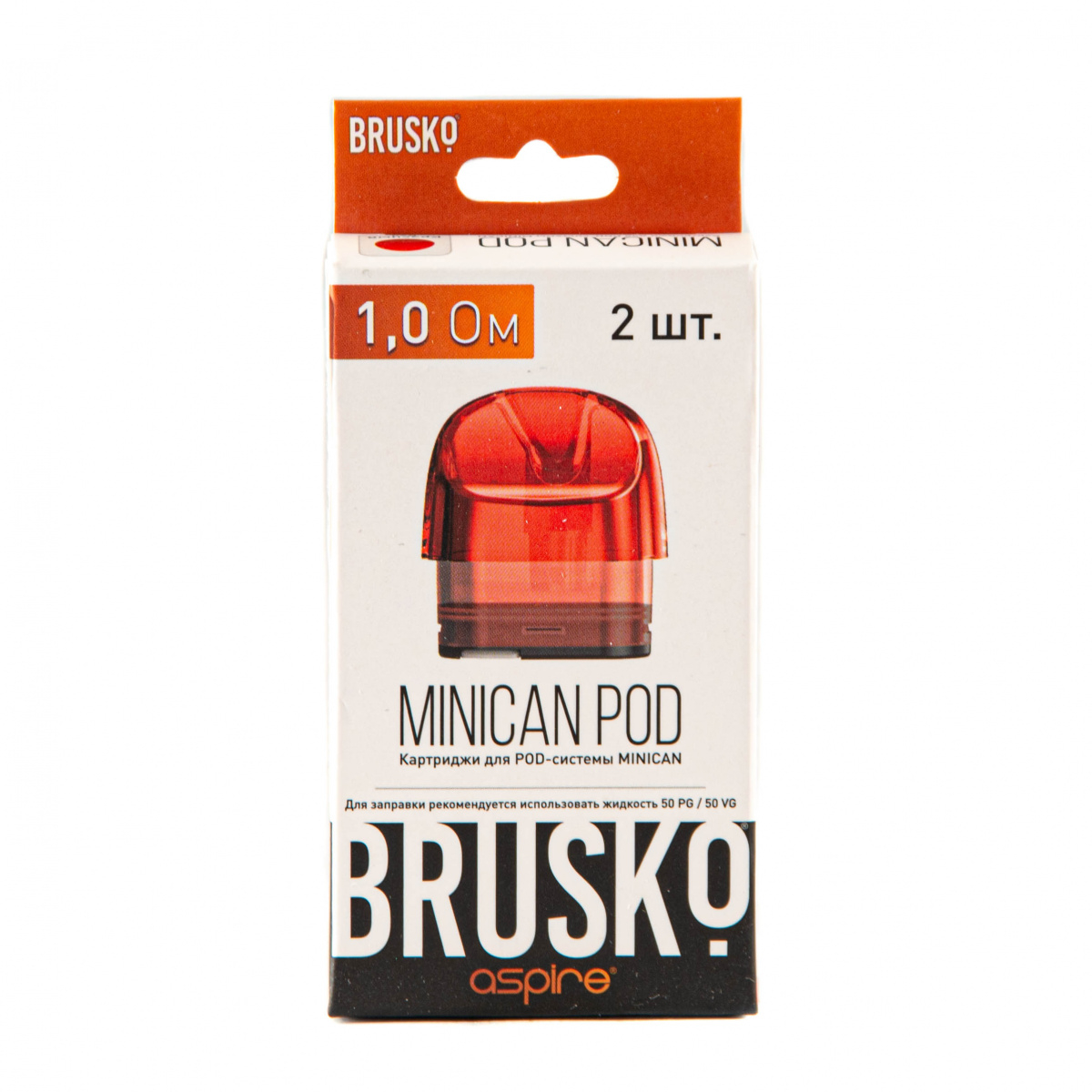 Картридж Brusko Minican красный (2шт.) 1,0