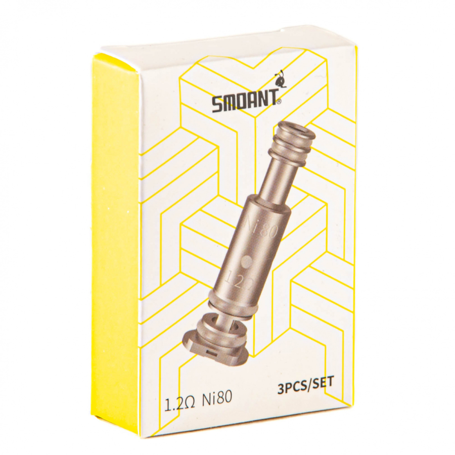 Испаритель Smoant Baby Mtl Ni-80 (battlestar Baby, Charon Baby, Veer) (1.2 ом) 3 шт