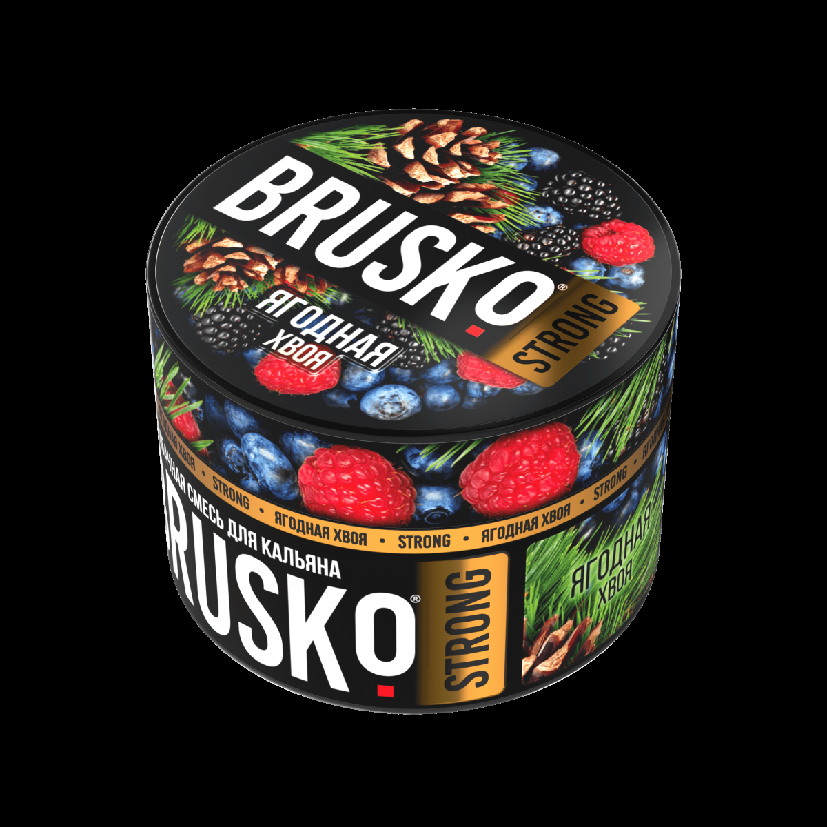 Смесь Brusko Strong ягодная хвоя  50 гр