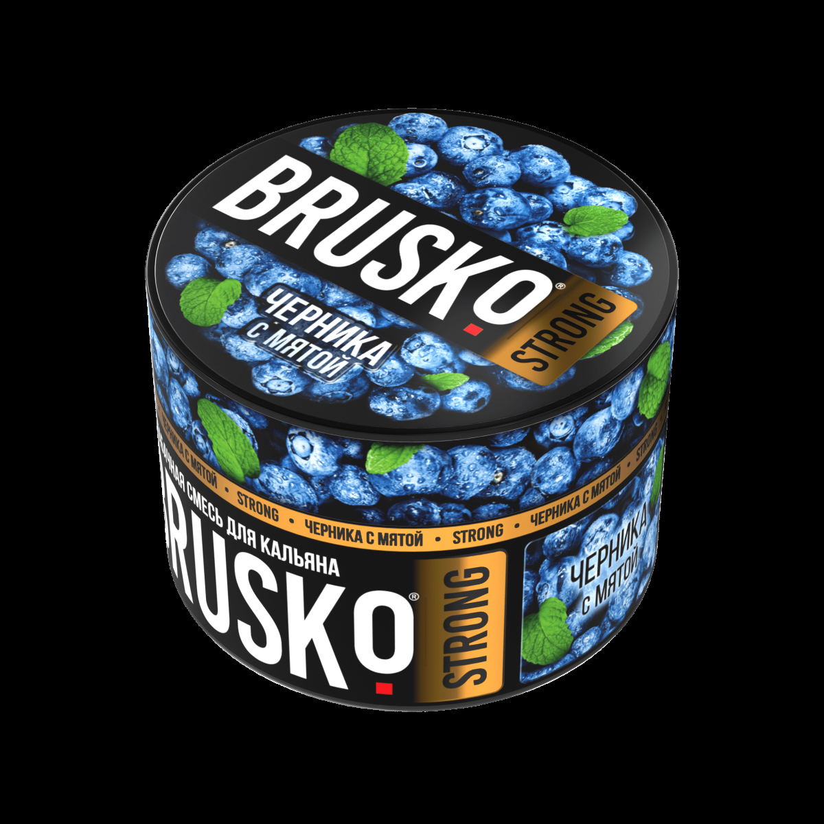 Смесь Brusko Strong черника с мятой  50 гр