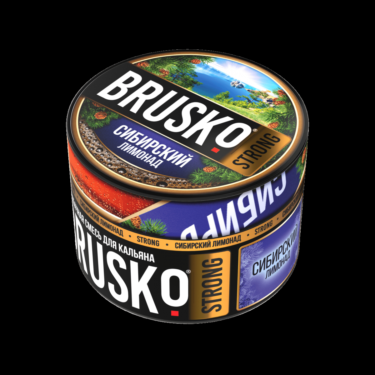 Смесь Brusko Strong сибирский лимонад  50 гр